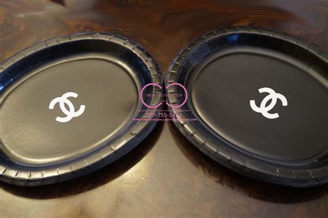 chanel plates|authentic chanel plates for sale.